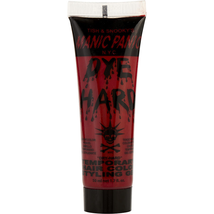 Manic Panic Dye Hard Temporary Hair Color Styling Gel - # Vampire Red 1.6 oz