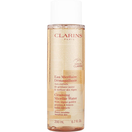 Cleansing Micellar Water With Alpine Golden Gentian & Lemon Balm Extracts - Sensitive Skin  --200ml/6.7oz