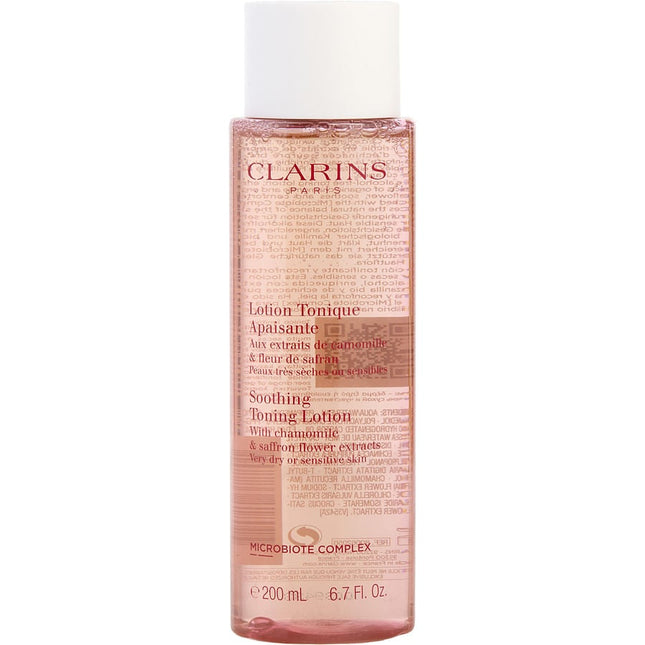 Soothing Toning Lotion With Chamomile & Saffron Flower Extracts - Very Dry Or Sensitive Skin  --200ml/6.7oz Clarins