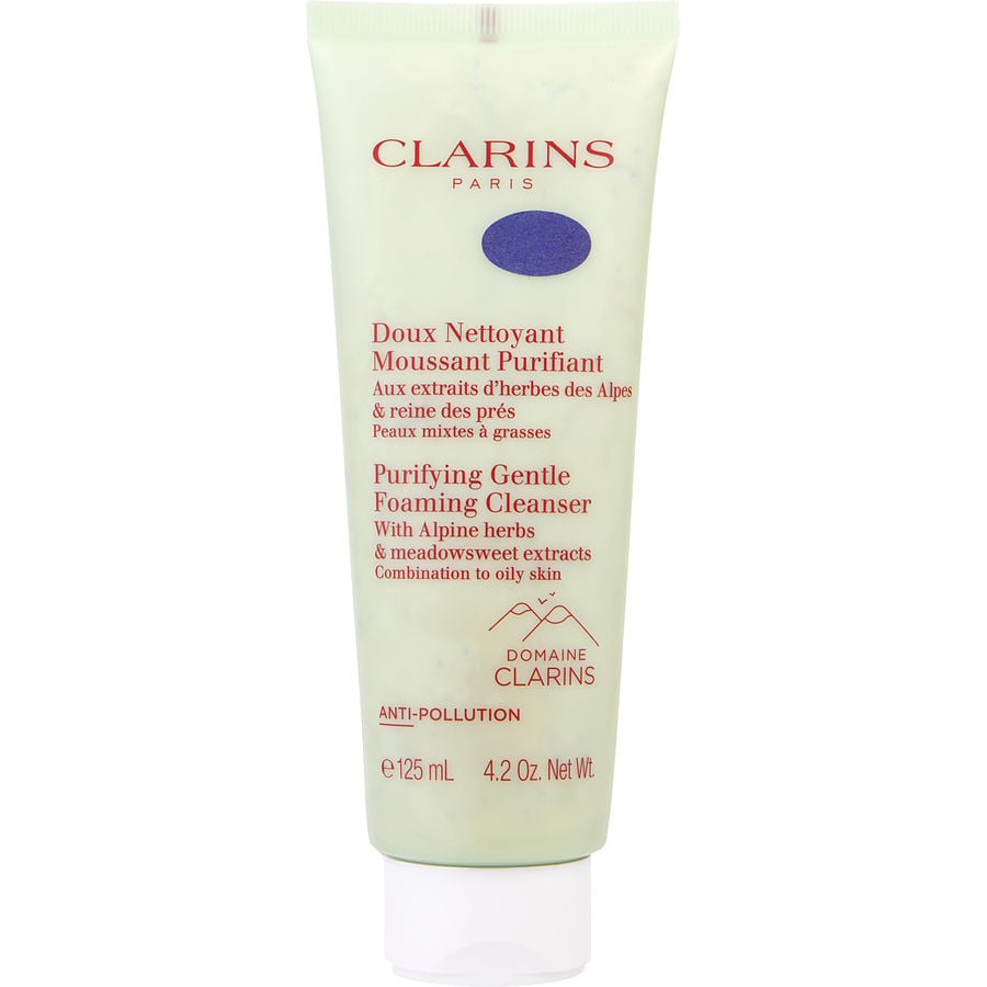 Purifying Gentle Foaming Cleanser With Alpine Herbs & Meadowsweet Extracts - Combination To Oily Skin  --125ml/4.2oz Clarins