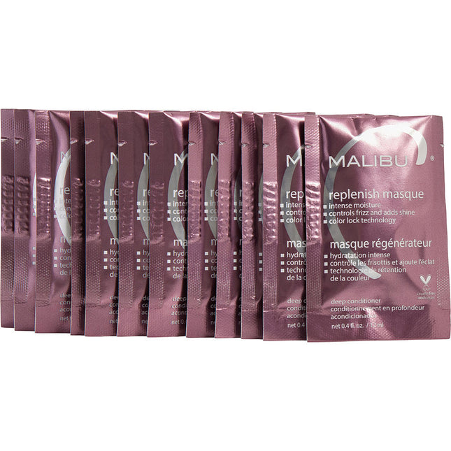 Malibu Hair Care Replenish Masque Box Of 12 ( Packets) 0.4 oz