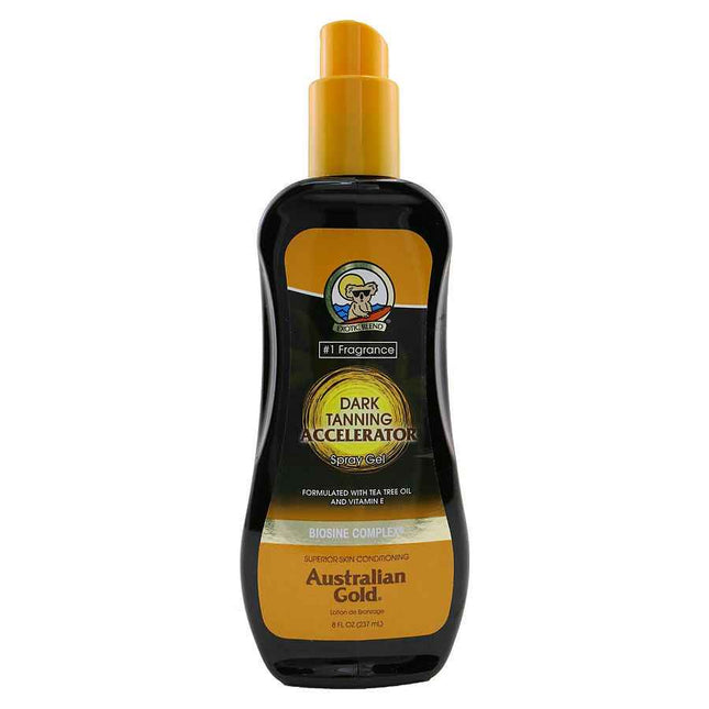 Australian Gold Dark Tanning Accelerator Spray Gel 237ml/8oz