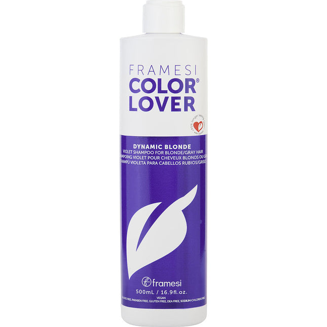Framesi Color Lover Dynamic Blonde Purple Shampoo 16.9 oz