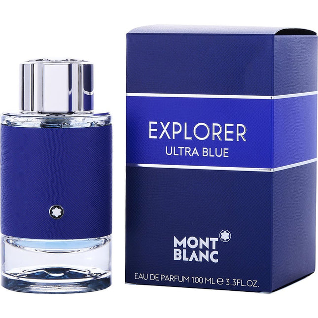 Mont Blanc Explorer Ultra Blue By Mont Blanc Eau De Parfum Spray 3.3 Oz
