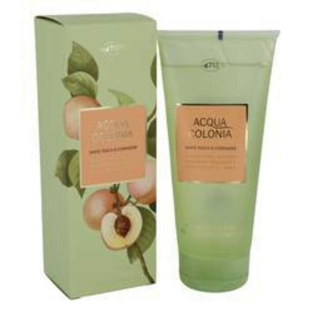 4711 Acqua Colonia White Peach Coriander Shower Gel 200ml, 200 ml for Unisex