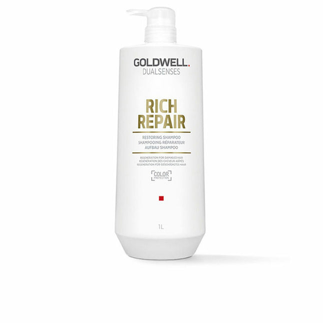 Goldwell Dualsenses Rich Repair Restoring Shampoo 1000ml, 1000 ml for Unisex