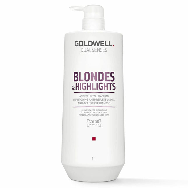 Goldwell Dualsenses Blondes & Highlights Shampoo 1000ml, 1000 ml for Women