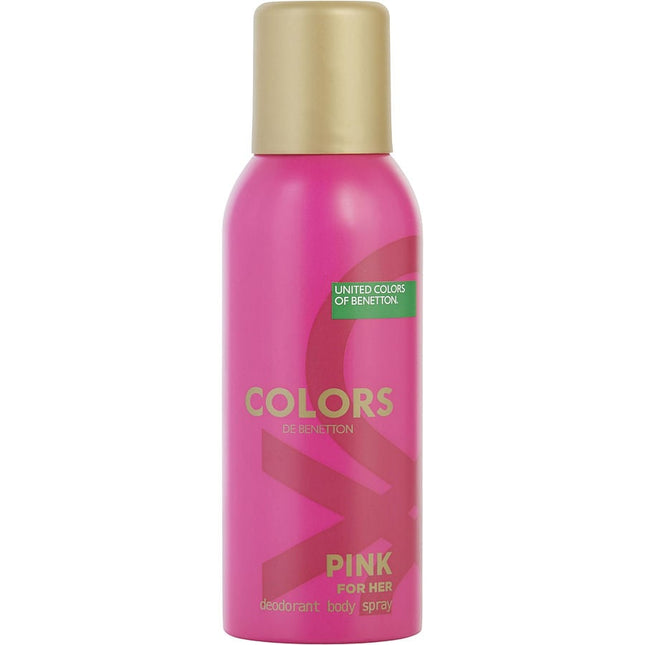 Colors De Benetton Pink By Benetton Deodorant Spray 5 Oz Benetton