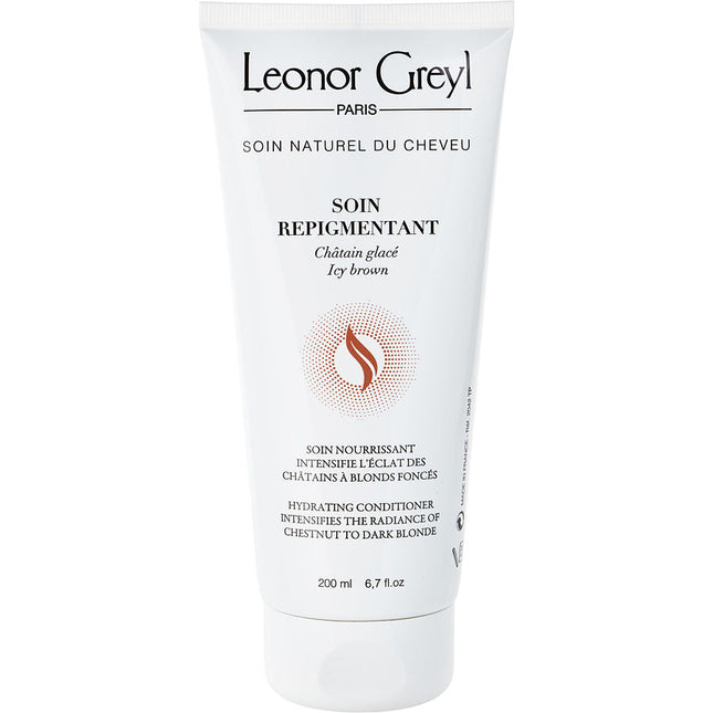 Soin Repigment Icy Brown (color-enhancing Hydrating Conditioner) 6.7 Oz Leonor Greyl