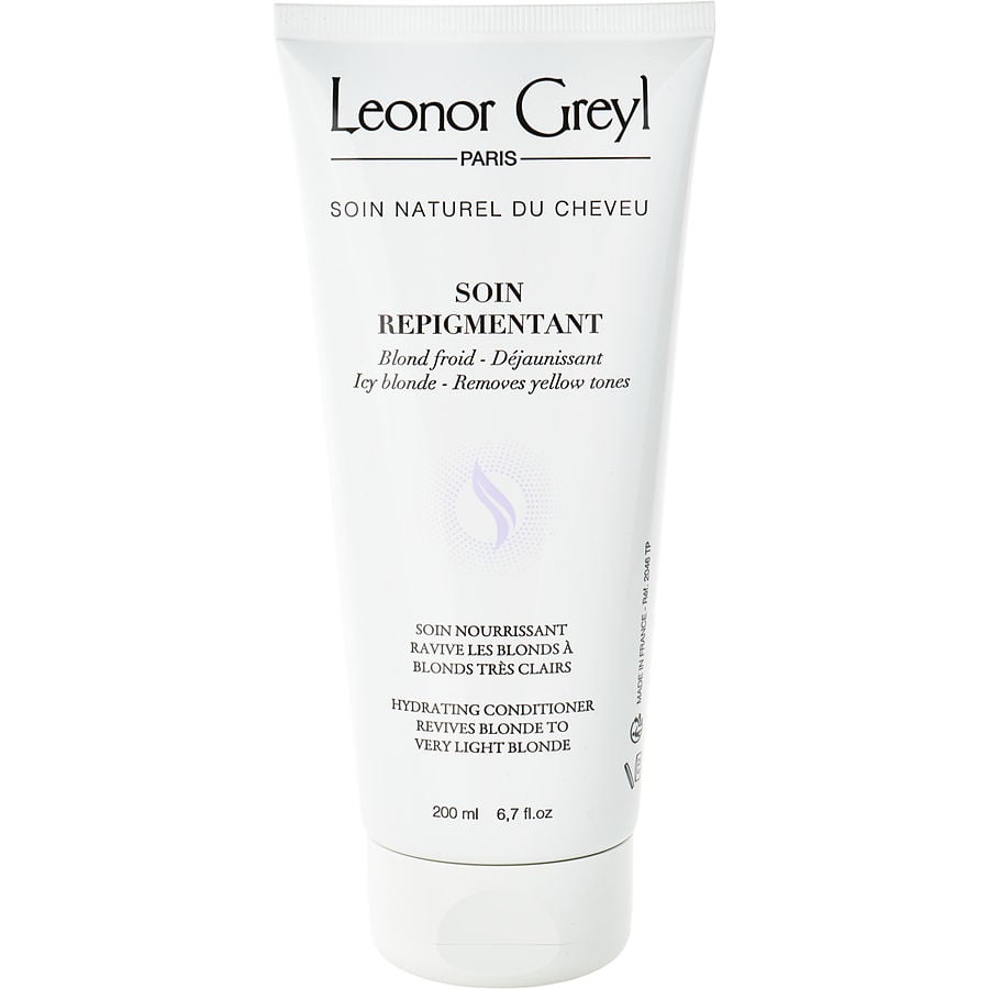 Soin Repigment Icy Blonde (color-enhancing Hydrating Conditioner) 6.7 Oz Leonor Greyl