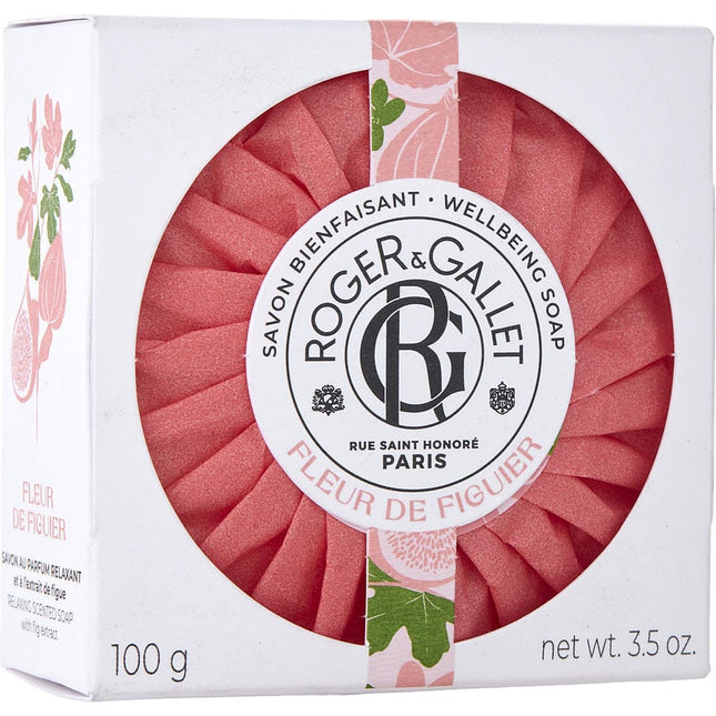 Roger & Gallet Fleur De Figuier By Roger & Gallet Soap 3.5 Oz Roger & Gallet