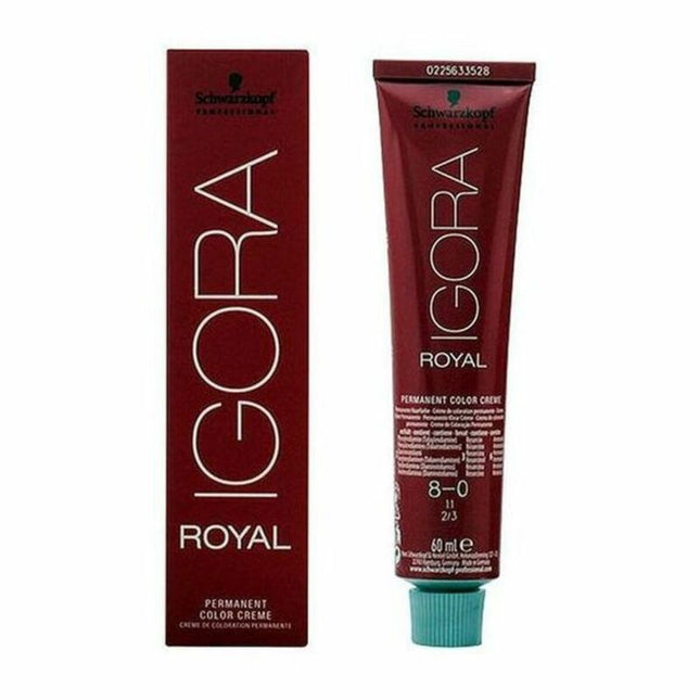 Schwarzkopf Igora Royal Permanent Color Creme 60ml - 8-0, 60 ml for Women