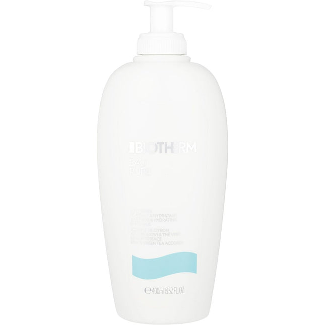 Eau Pure Vivifying Perfumed Body Milk  --400ml/13.52oz Biotherm