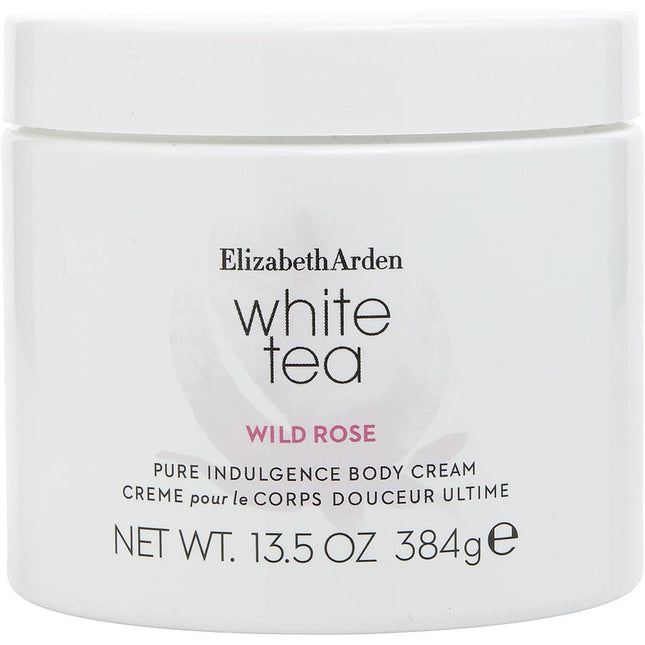 White Tea Wild Rose By Elizabeth Arden Body Cream 13.5 Oz