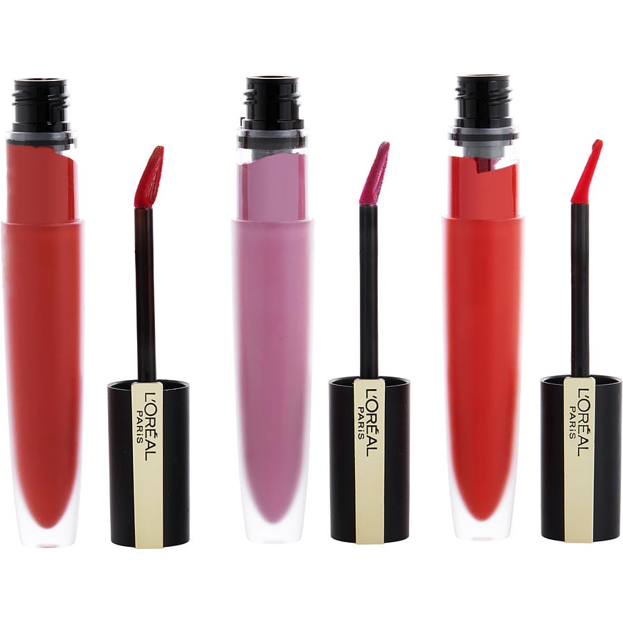 L'oreal Rouge Signature Matte Color Ink Lipstick Trio --3x7ml/0.24oz By L'oreal L'oreal