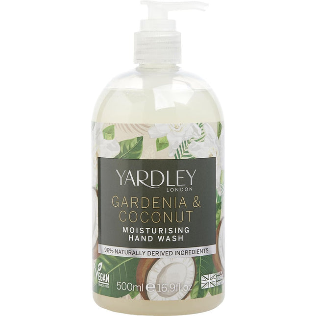 Yardley Gardenia & Coconut By Yardley Hand Wash 16.9 Oz Yardley