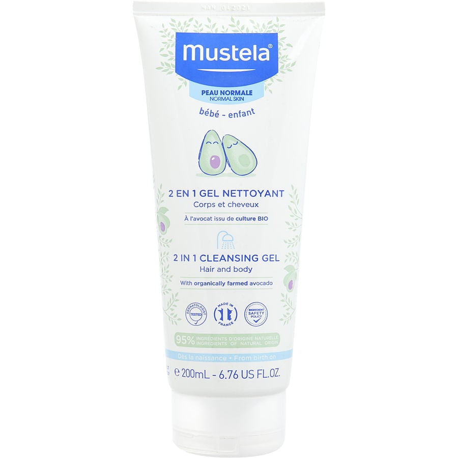2 In 1 Body & Hair Cleansing Gel - For Normal Skin --200ml/6.7oz Mustela