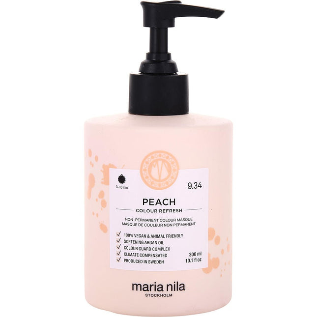 Colour Refresh Non-permanent Colour Mask - Peach 10 Oz Maria Nila