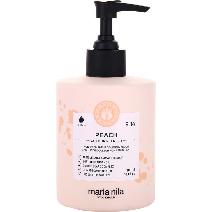 Colour Refresh Non-permanent Colour Mask - Peach 10 Oz Maria Nila