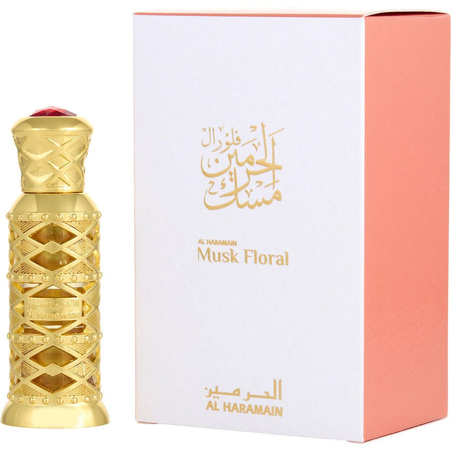 Al Haramain Musk Floral By Al Haramain Perfume Oil 0.40 Oz Al Haramain