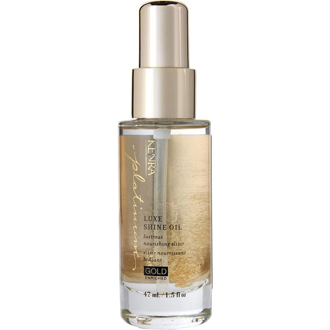 Platinum Luxe Shine Oil 1.5 Oz Kenra