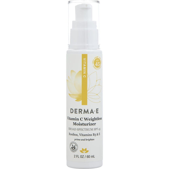 Vitamin C Weightless Moisturizer Spf 45  --60ml/2oz Derma E