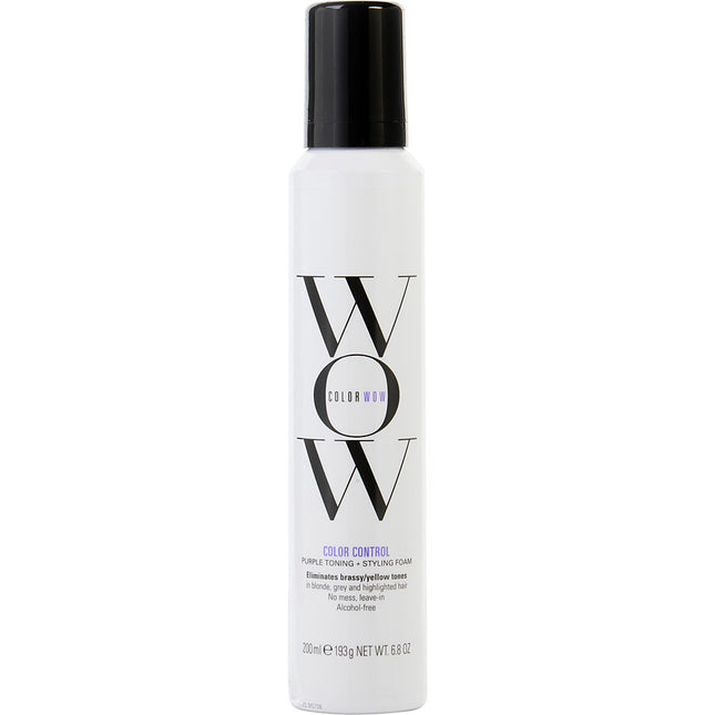Color Wow Control Toning + Styling Foam - Purple 6.8 oz