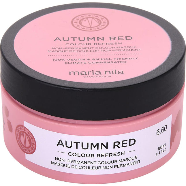 Colour Refresh Non-permanent Colour Mask - Autumn Red 3.3 Oz Maria Nila