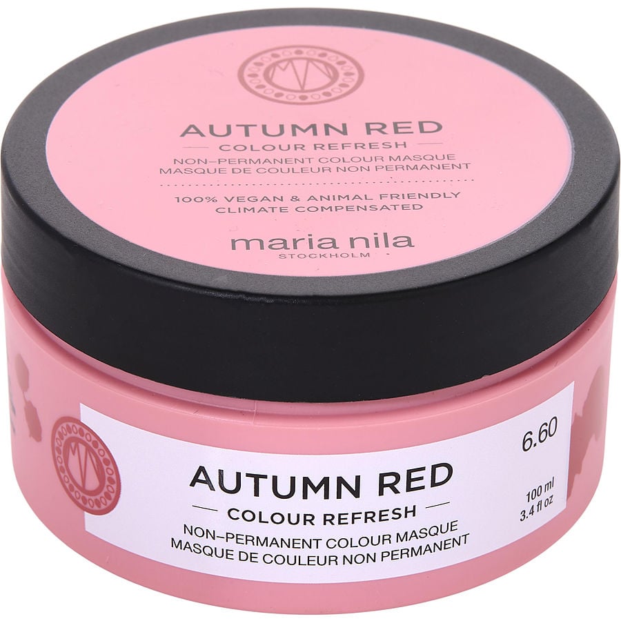 Colour Refresh Non-permanent Colour Mask - Autumn Red 3.3 Oz Maria Nila