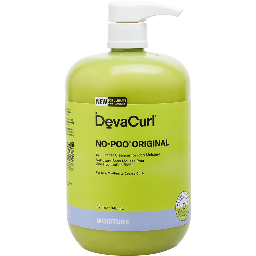 Curl No Poo Original Zero Lather Cleanser 32 Oz Deva Concepts