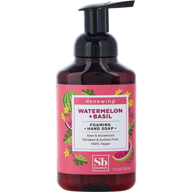 Soapbox Watermelon & Basil Foaming Hand Soap 325ml/11oz
