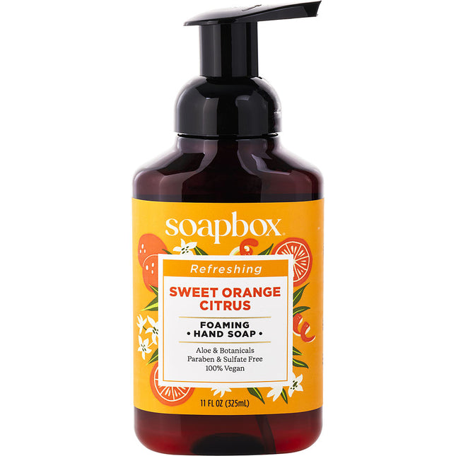 Soapbox Orange Zest & Fennel Foaming Hand Soap 325ml/11oz