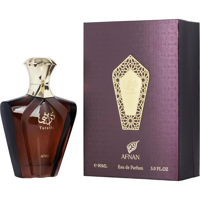 Afnan Turathi Brown By Afnan Perfumes Eau De Parfum Spray 3 Oz