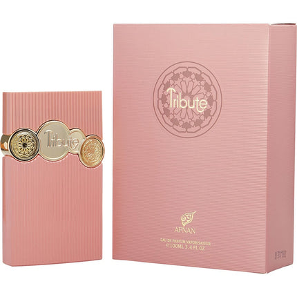 Afnan Tribute Pink By Afnan Perfumes Eau De Parfum Spray 3.4 Oz (luxury Collection)