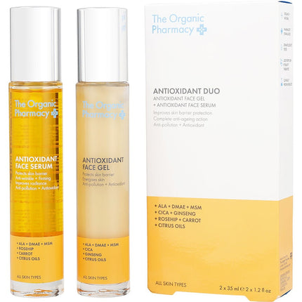 Antioxidant Duo Set: Antioxidant Face Gel + Antioxidant Face Serum --2 X 35ml/1.18oz
