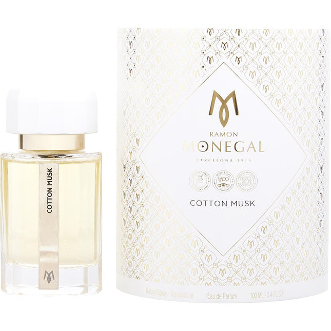 Ramon Monegal Cotton Musk By Ramon Monegal Eau De Parfum Spray 3.4 Oz
