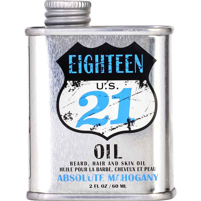 18.21 Man Made Beard, Hair, And Skin Oil Absolute Mahogany 2 oz
