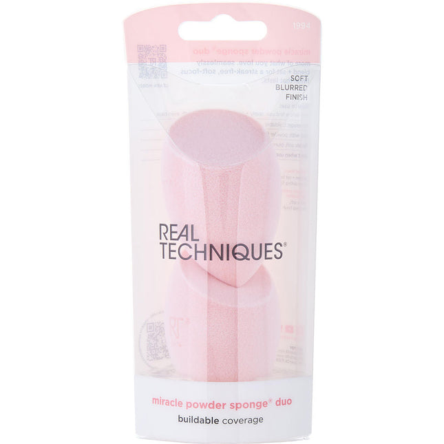 Real Techniques Miracle Powder Sponge Duo --- By Real Techniques Real Techniques