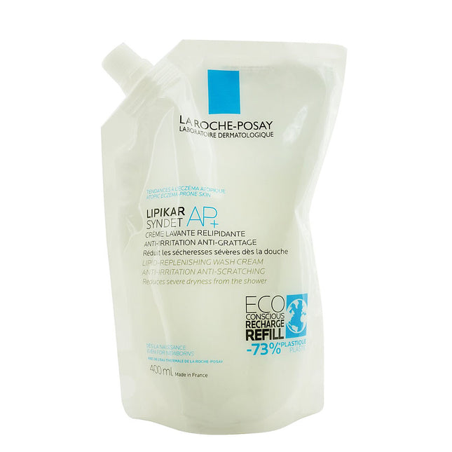 La Roche Posay Lipikar Syndet Ap+ Lipid Replenishing Cream Wash Eco-Refill 400ml/13.3oz