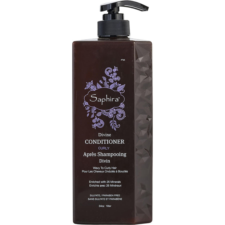 Divine Conditioner Curly 34 Oz Saphira