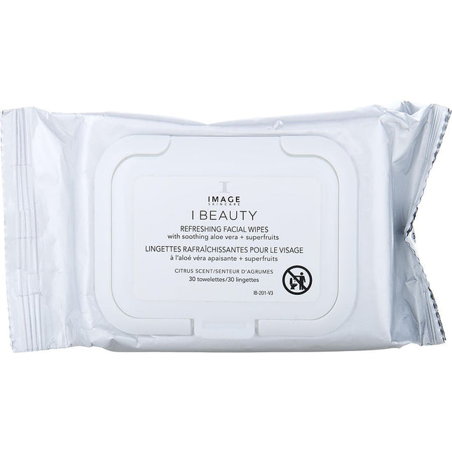 I Beauty Refreshing Facial Wipes Pads --30pads Image Skincare