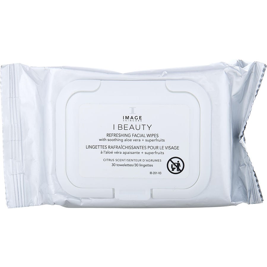 I Beauty Refreshing Facial Wipes Pads --30pads Image Skincare
