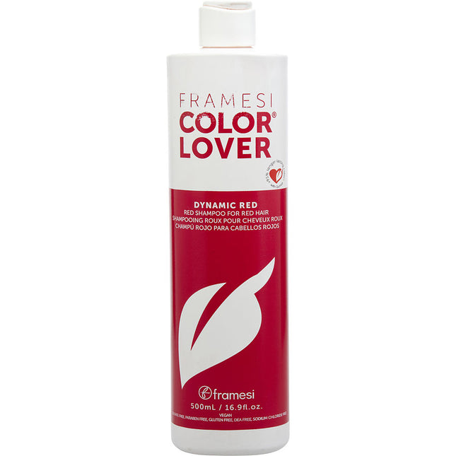 Color Lover Dynamic Red Shampoo 16.9 Oz Framesi