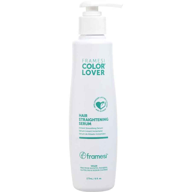 Framesi Color Lover Hair Straightening Cream Instant Smoothing Serum 6 oz