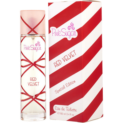 Pink Sugar Red Velvet By Aquolina Edt Spray 3.4 Oz
