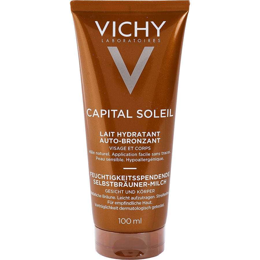 Vichy Capital Ideal Soleil Moisturizing Self-Tanning Milk - Face & Body 100ml/3.3oz