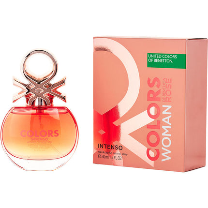 Colors De Benetton Women Rose Intenso By Benetton Eau De Parfum Spray 1.7 Oz