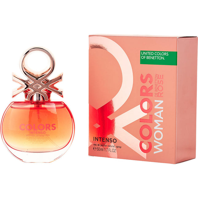 Colors De Benetton Women Rose Intenso By Benetton Eau De Parfum Spray 1.7 Oz