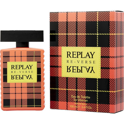 Replay Signature Reverse By Replay Edt Spray 3.4 Oz