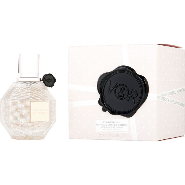 Flowerbomb Mariage By Viktor & Rolf Eau De Parfum Spray 1.7 Oz